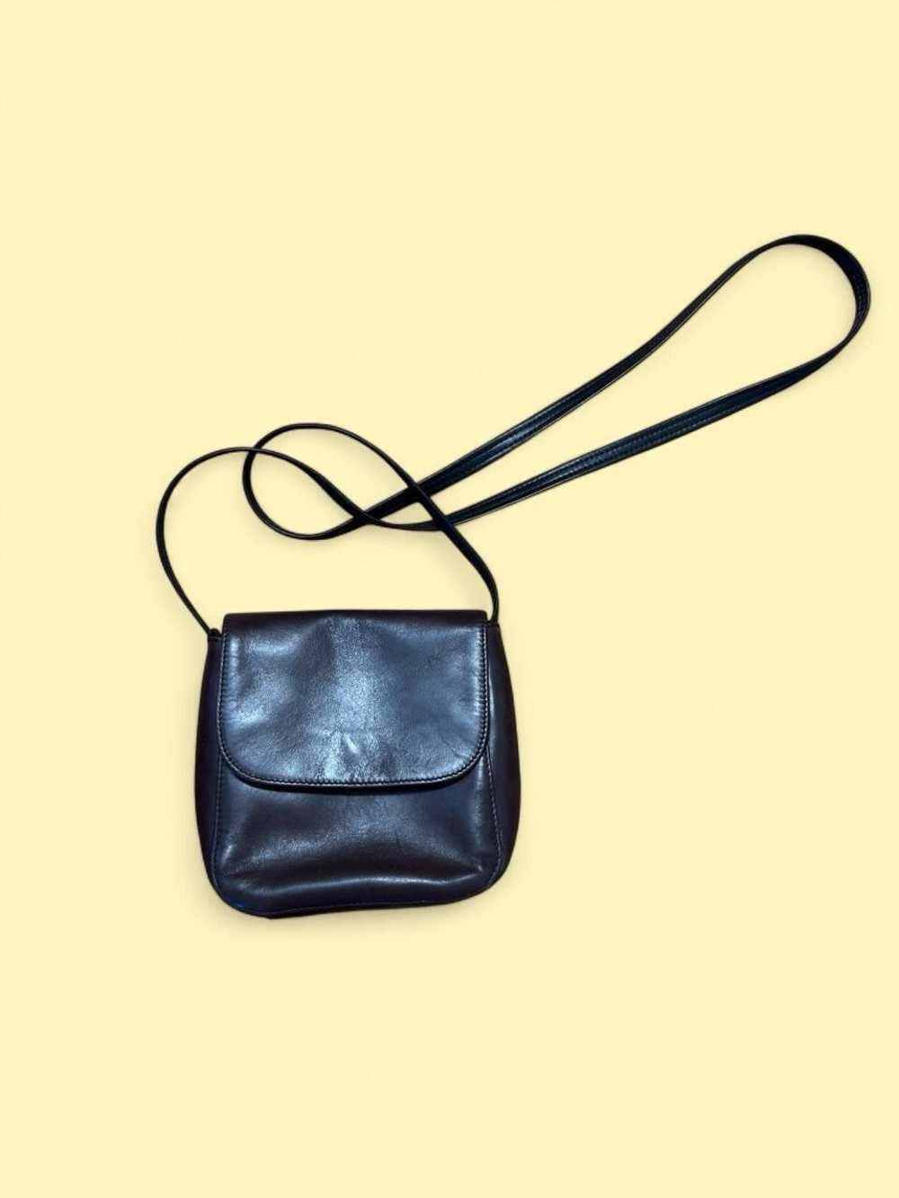 Liz Claiborne Brown Leather Crossbody Bag